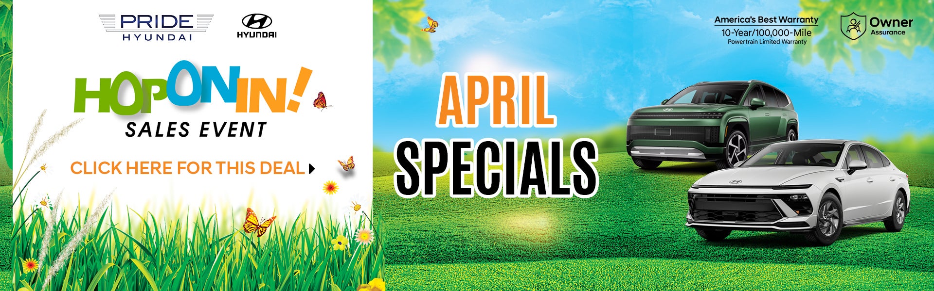 April Specials